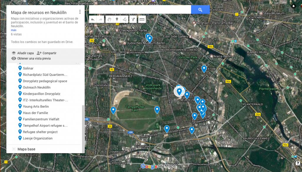 Mapeando los recursos del barrio de Neukölln en Berlín