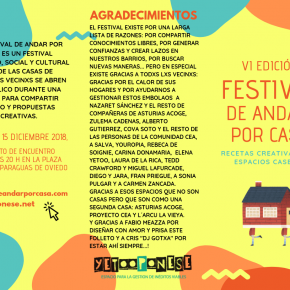 FESTIVAL DE ANDAR POR CASA EDICIÓN FRESCUNI FESTIVAL DE ANDAR POR CASA EDICIÓN FRESCUNI
